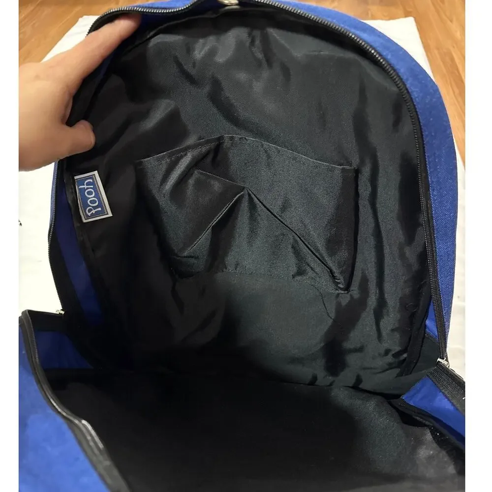 Vintage Winnie the Pooh Bookbag Backpack Travel School CD Case Rare Retro